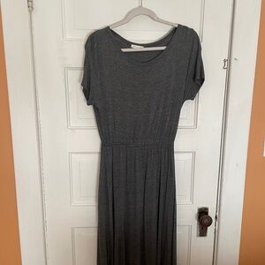 Gray Midi Lounge Dress size S